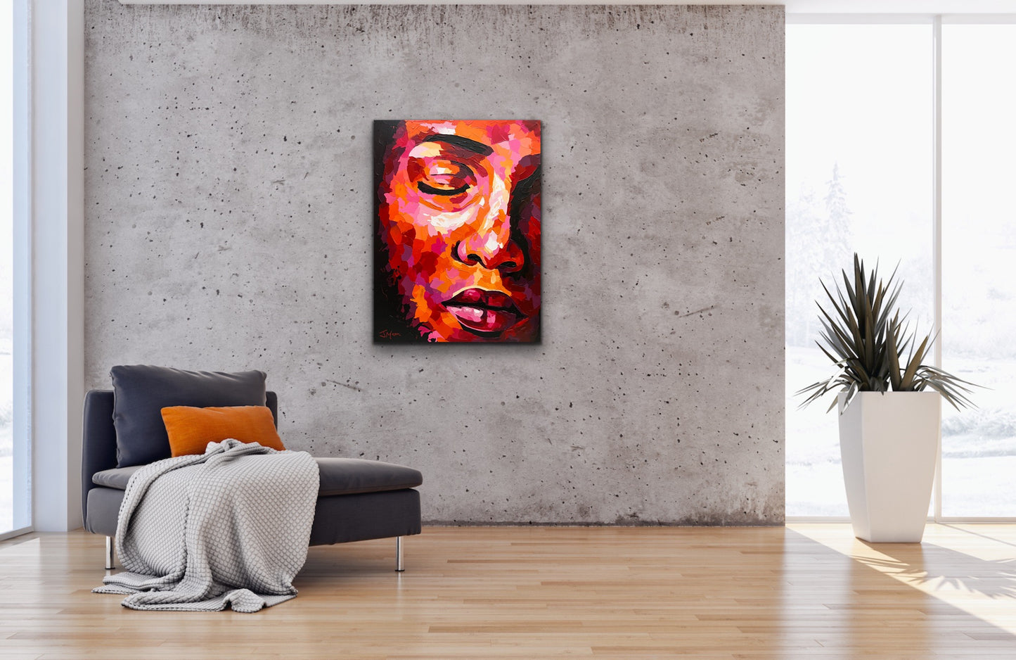 Presence of Mind - 80x60cm