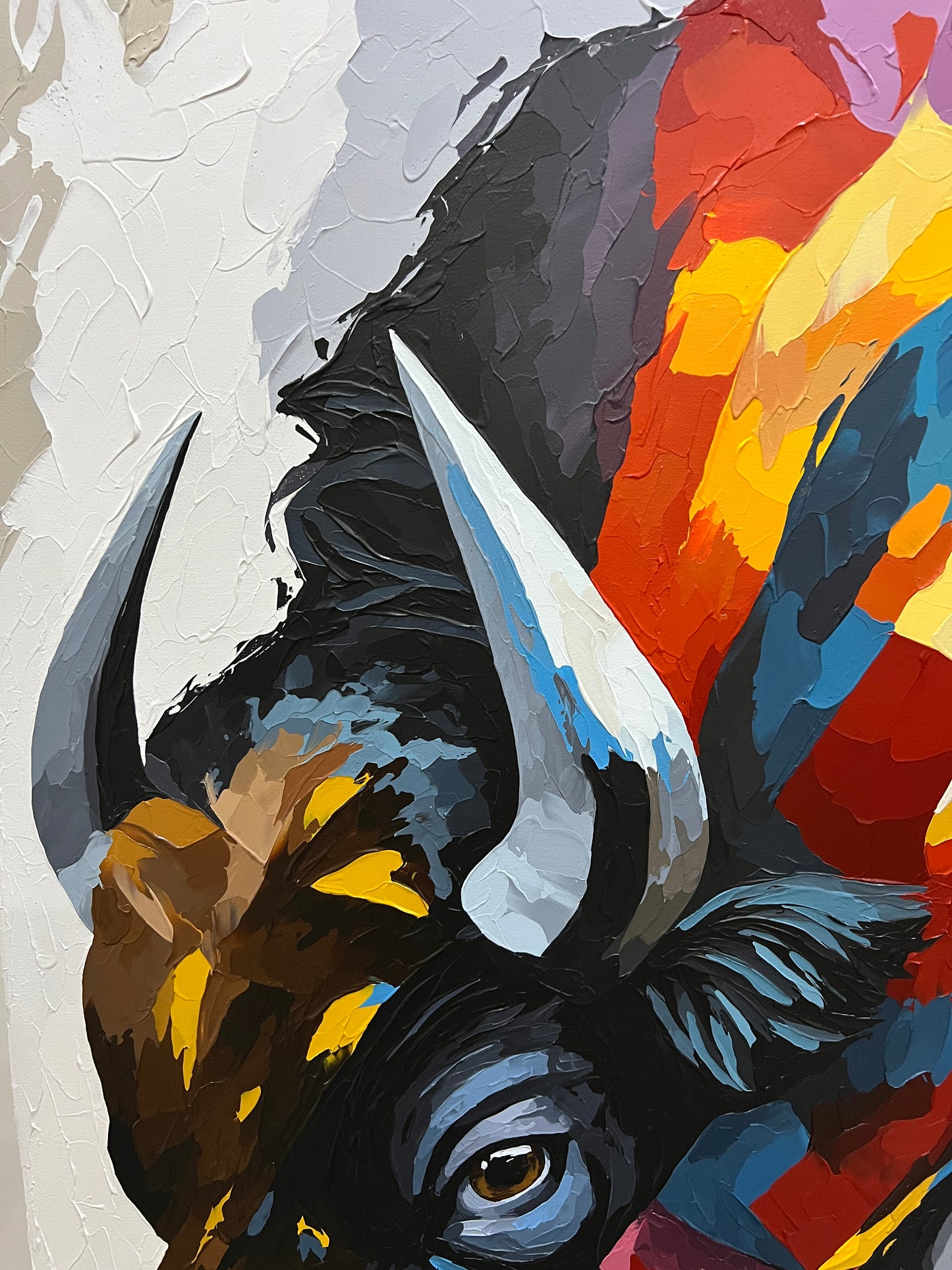 Spirit of the Plains - 140x100 cm