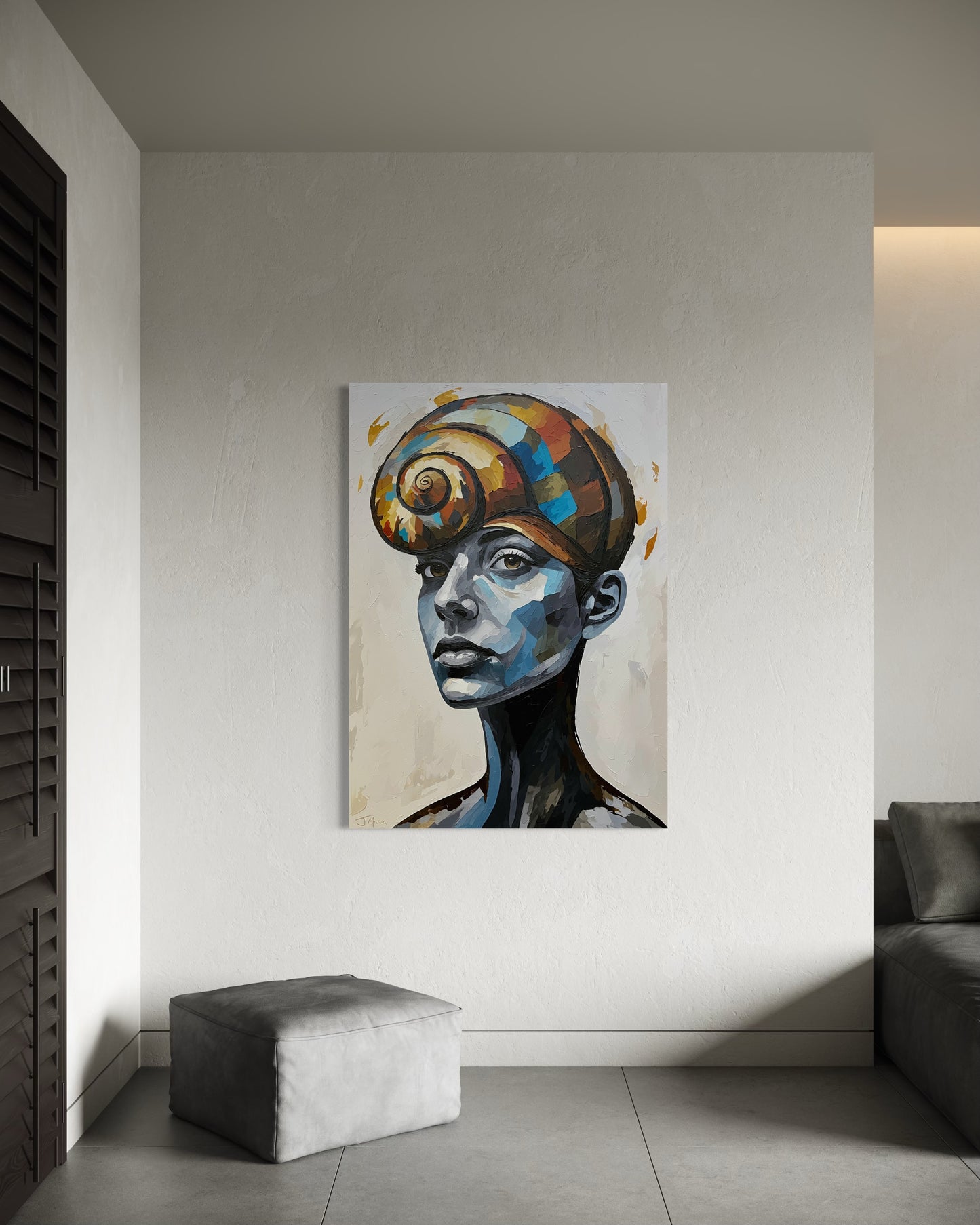 Shellbound No More - 140x100 cm