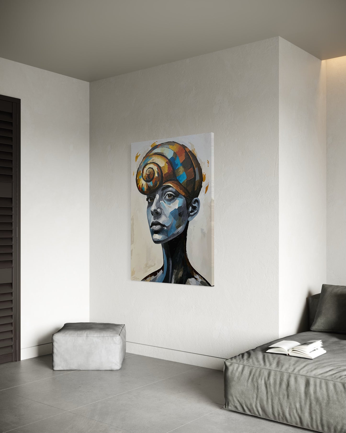 Shellbound No More - 140x100 cm