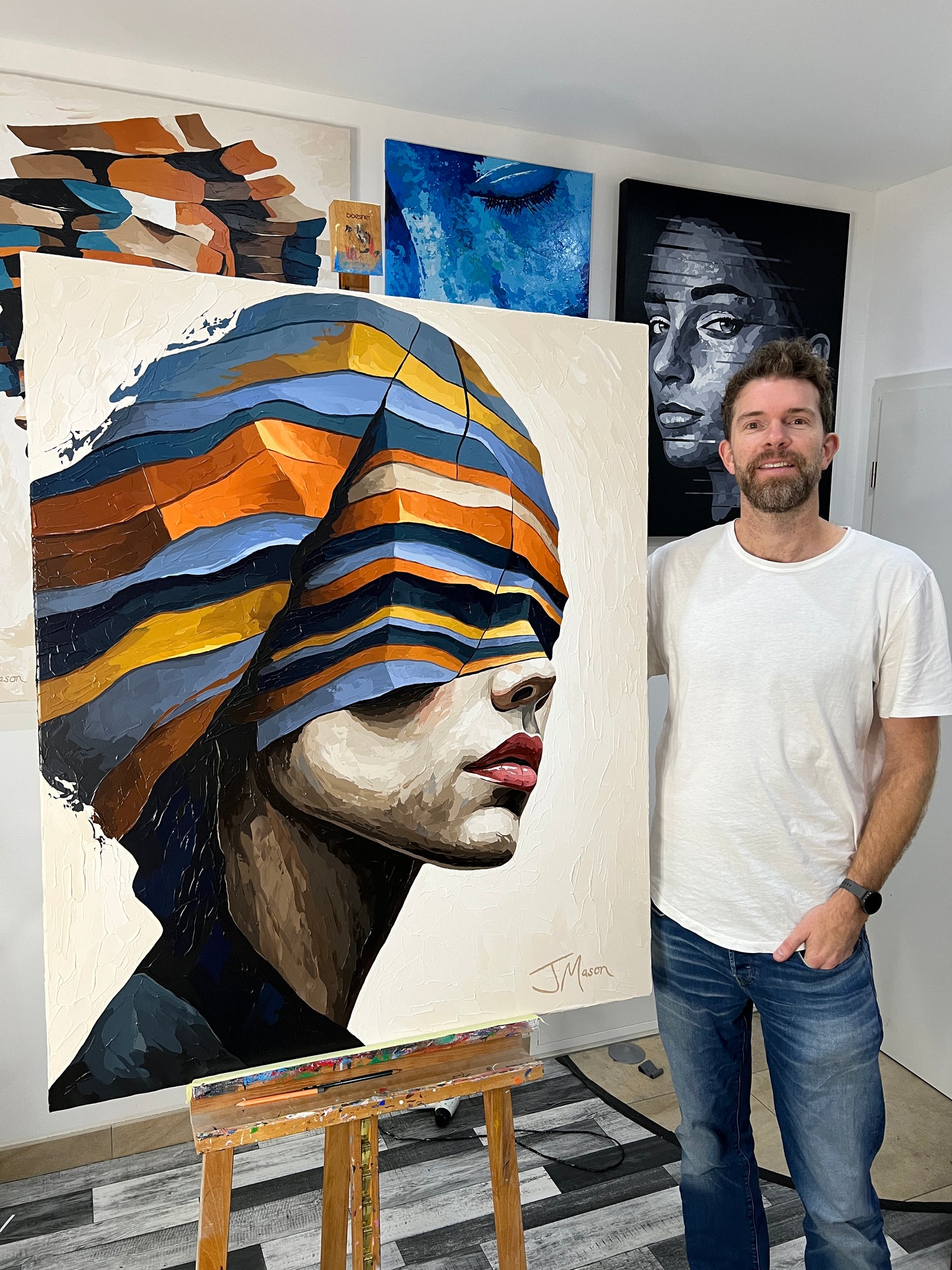 Ancestral Strata - 120x100 cm