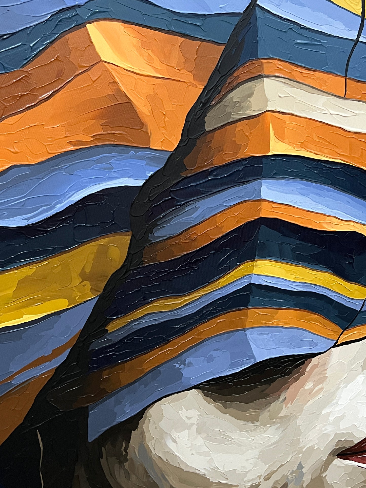 Ancestral Strata - 120x100 cm