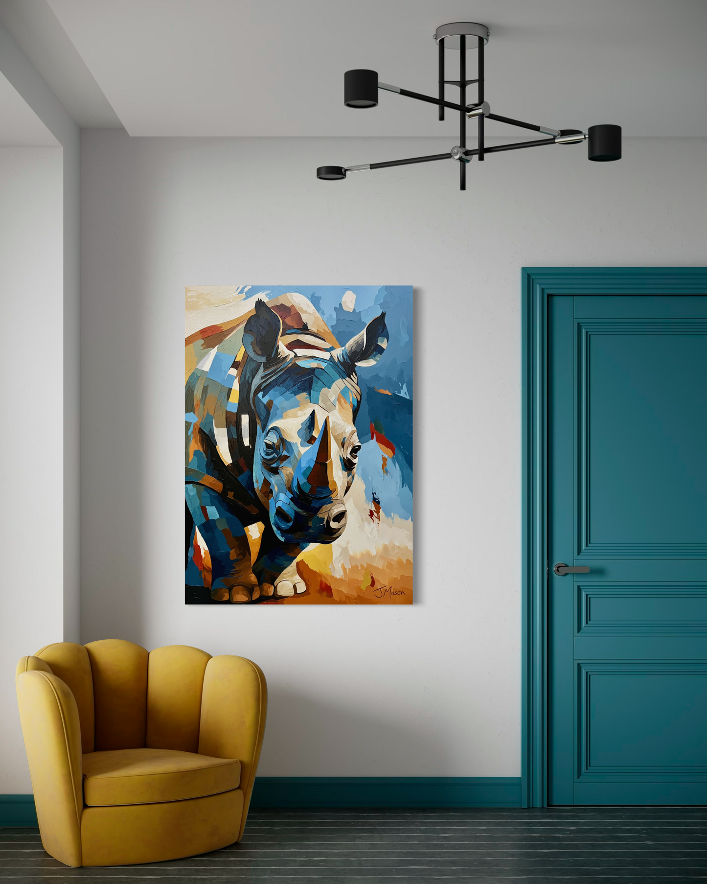 A Gentle Giant - 140x100 cm