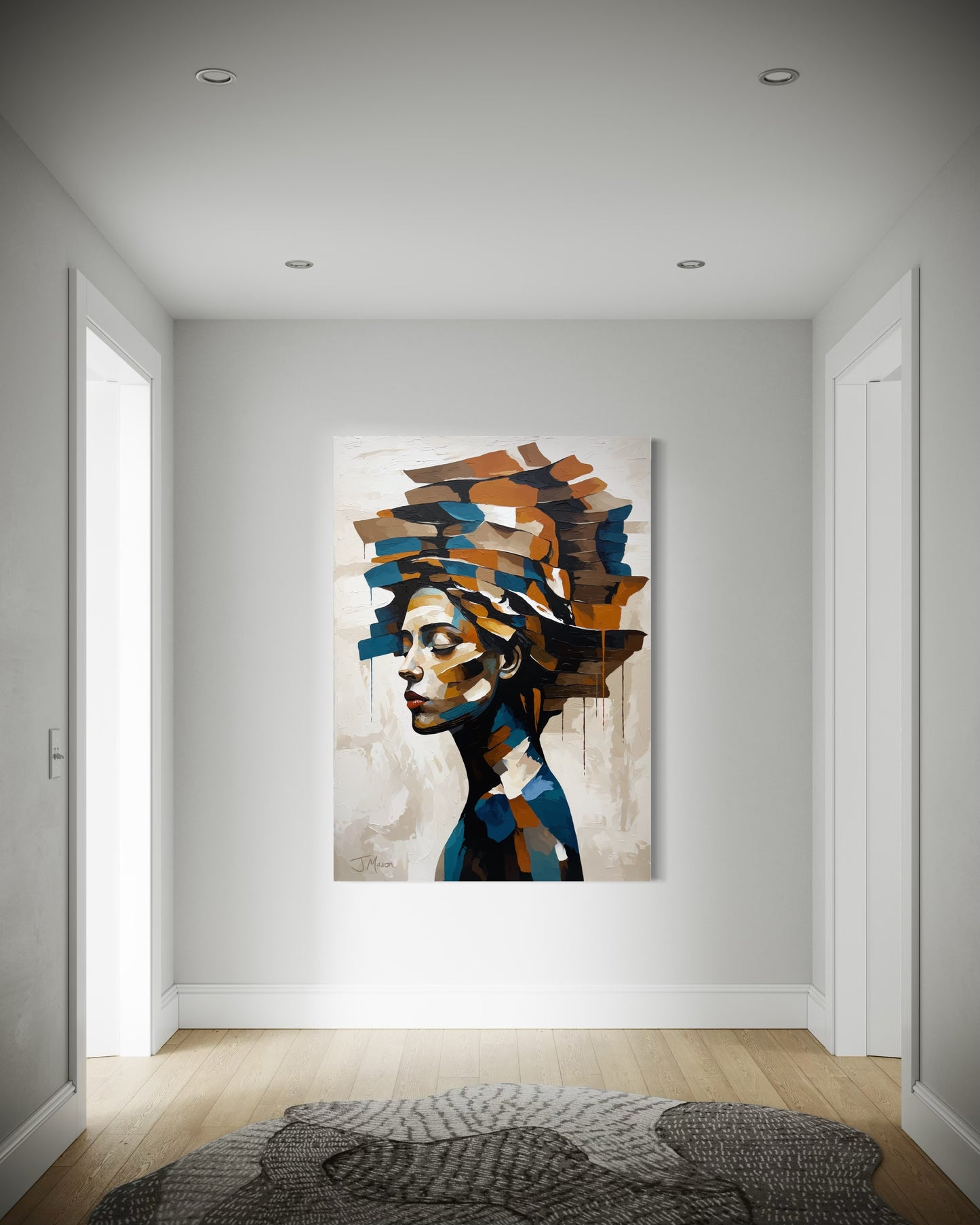 Layered Identity - 140x100 cm