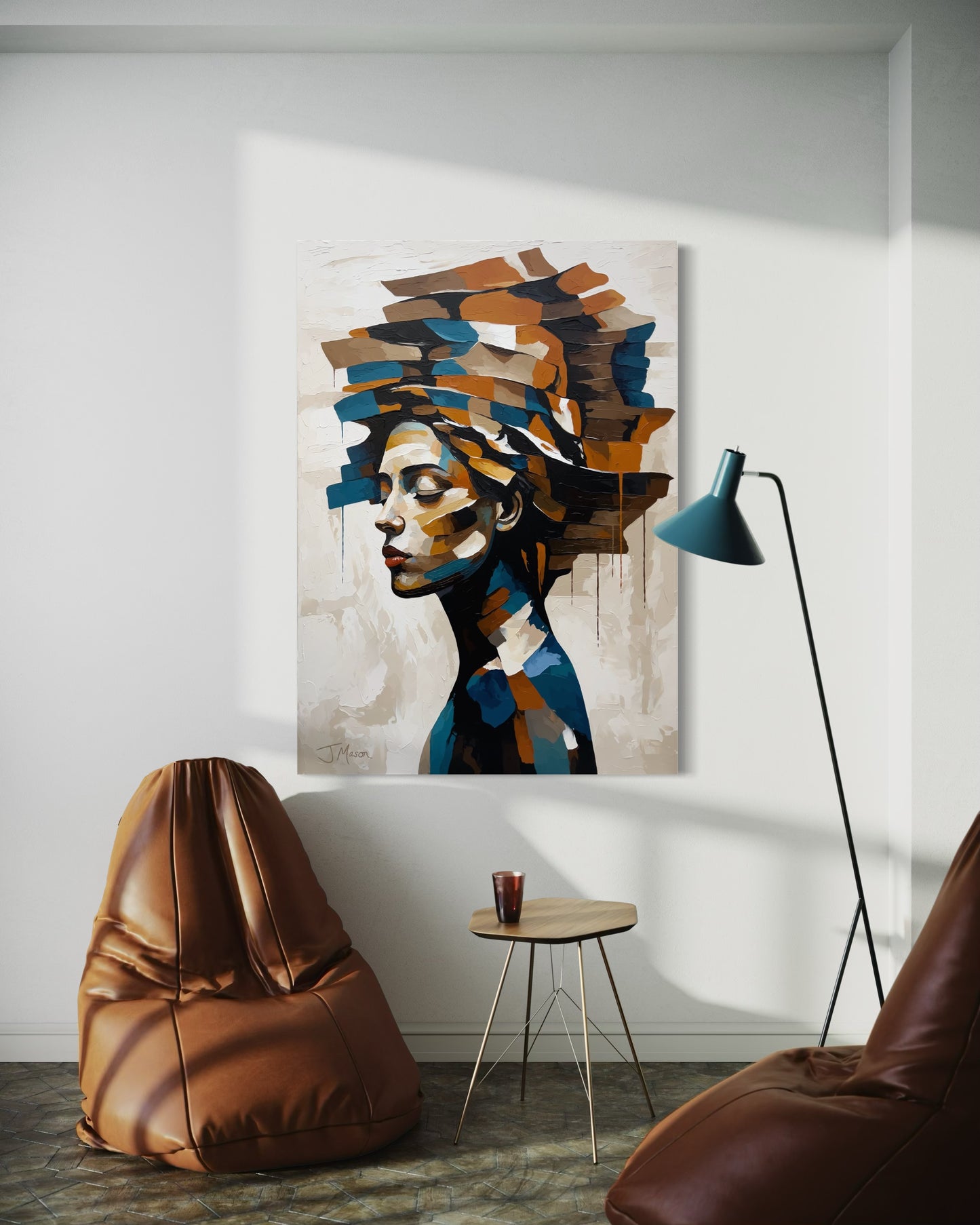 Layered Identity - 140x100 cm