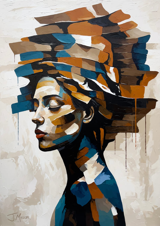 Layered Identity - 140x100 cm