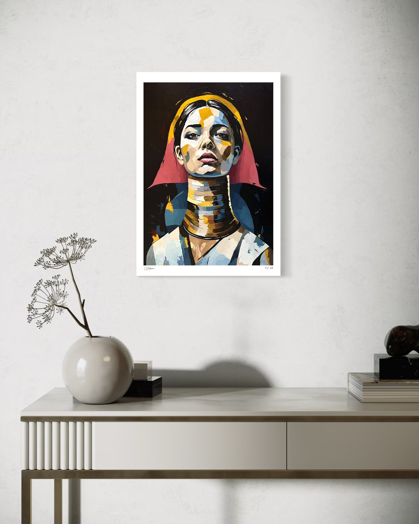 Portrait of a Kayan Woman