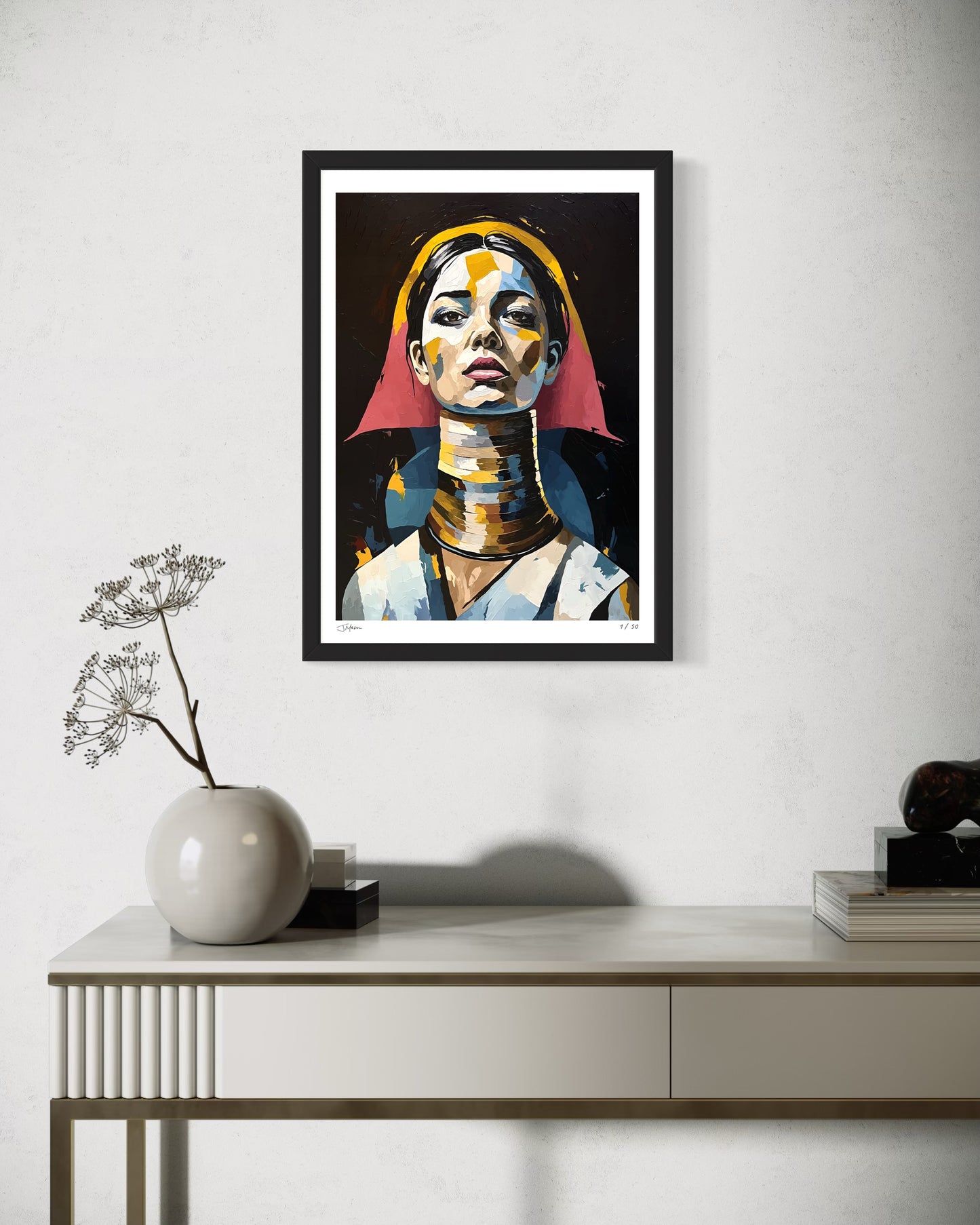Portrait of a Kayan Woman