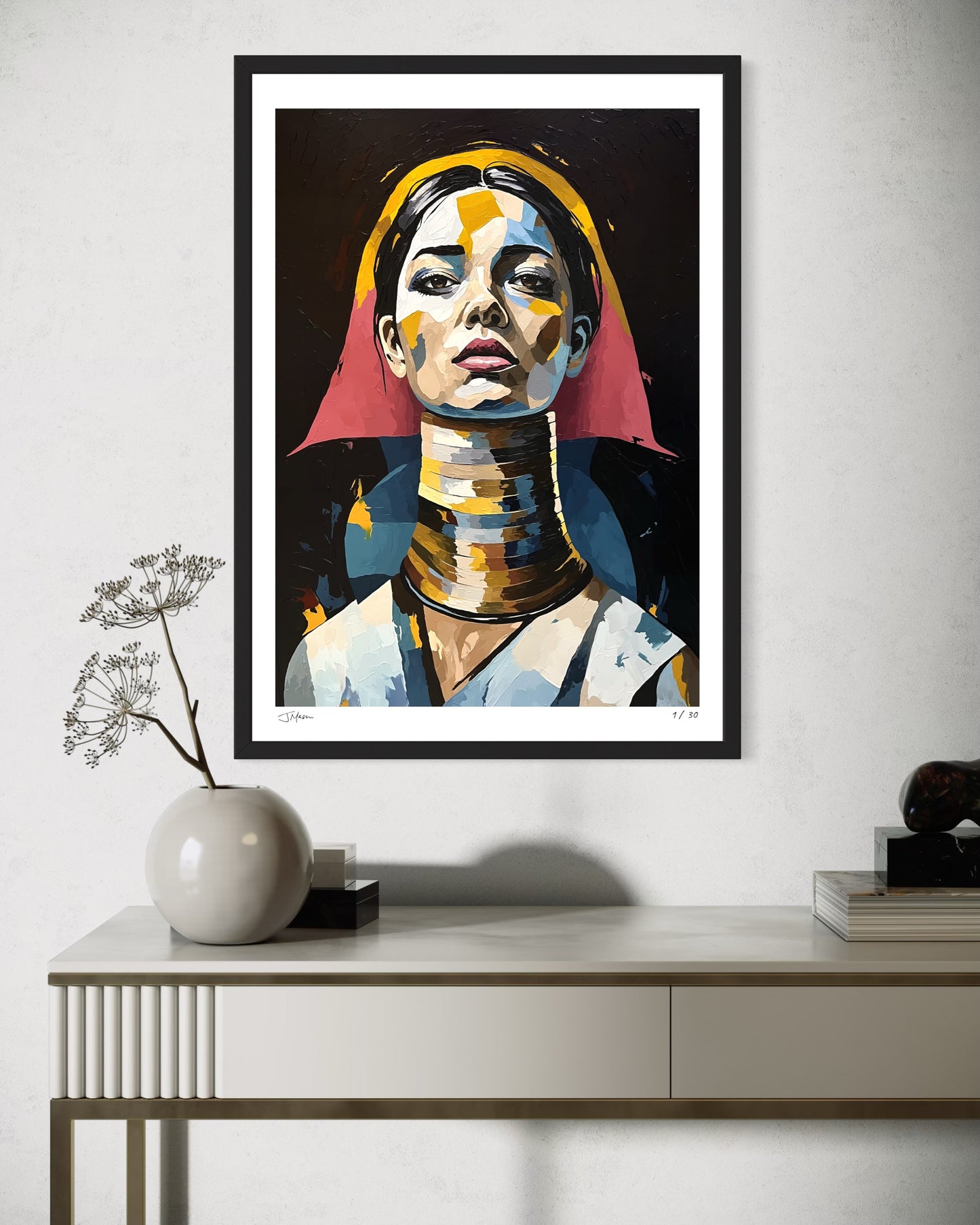 Portrait of a Kayan Woman