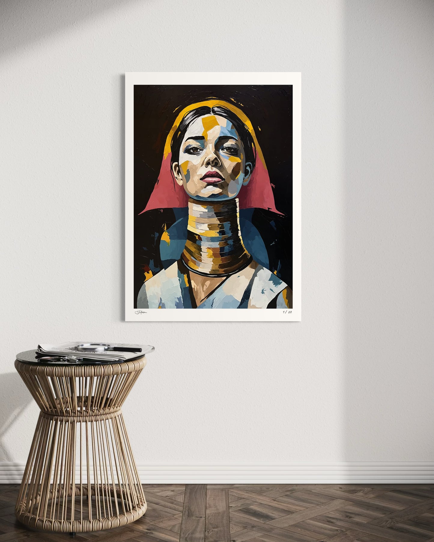 Portrait of a Kayan Woman