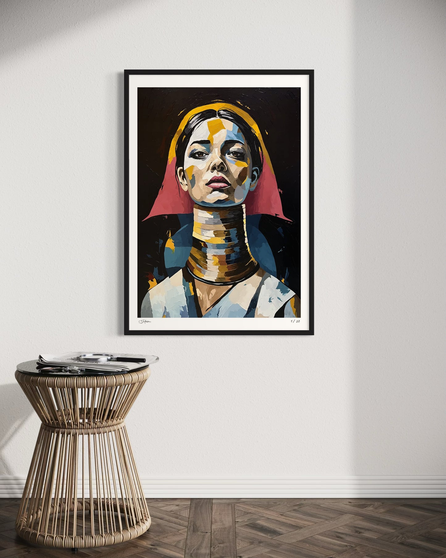 Portrait of a Kayan Woman