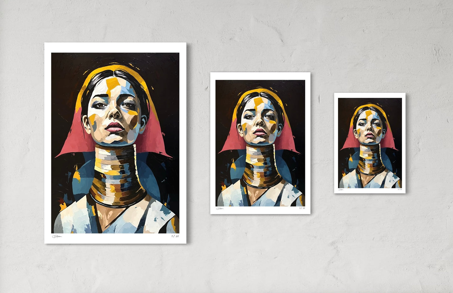 Portrait of a Kayan Woman