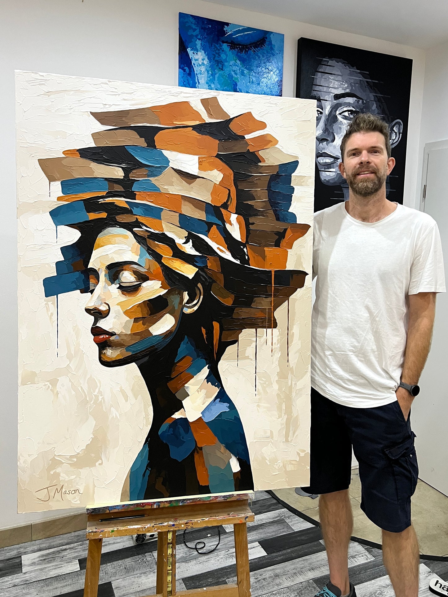 Layered Identity - 140x100 cm