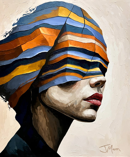 Ancestral Strata - 120x100 cm