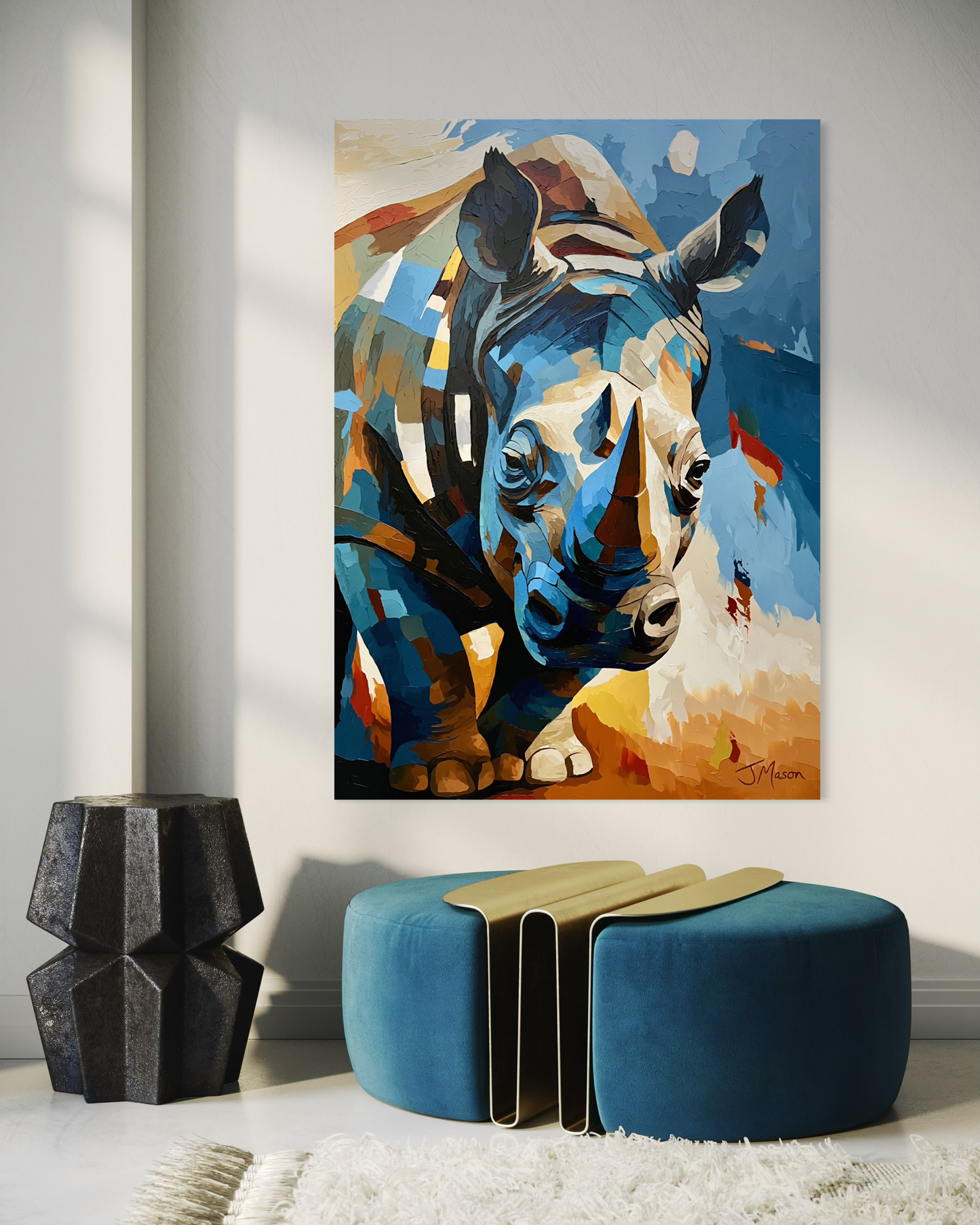 A Gentle Giant - 140x100 cm