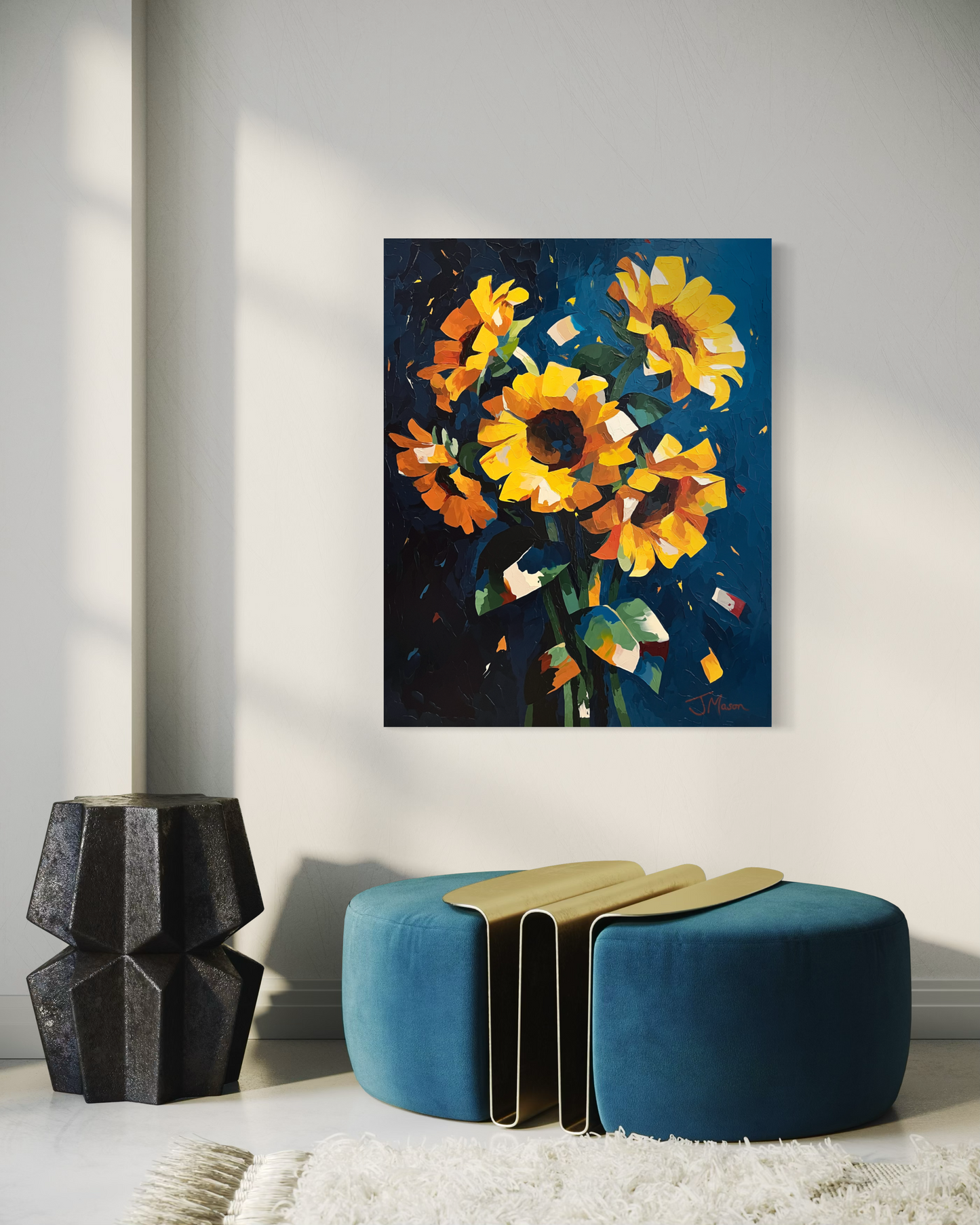 Sunflowers - 100x80 cm
