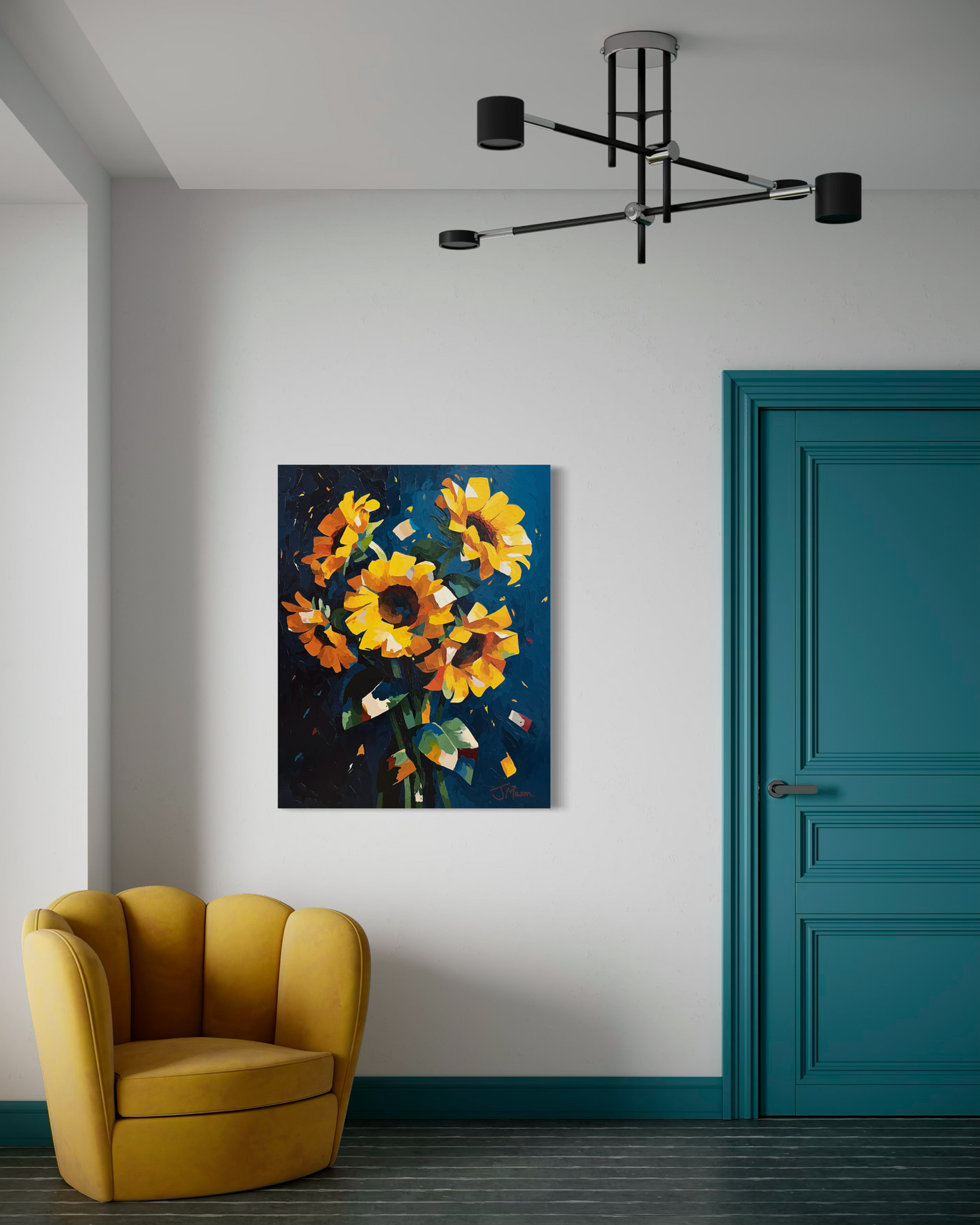 Sunflowers - 100x80 cm