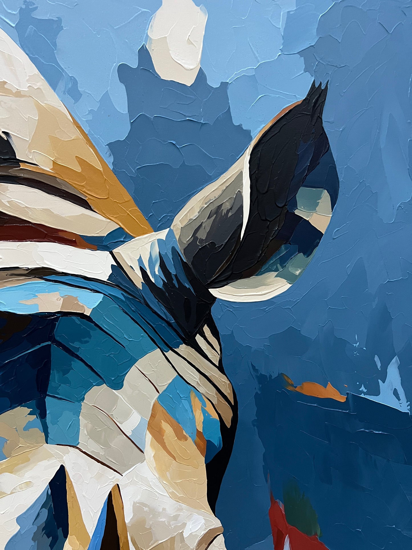 A Gentle Giant - 140x100 cm