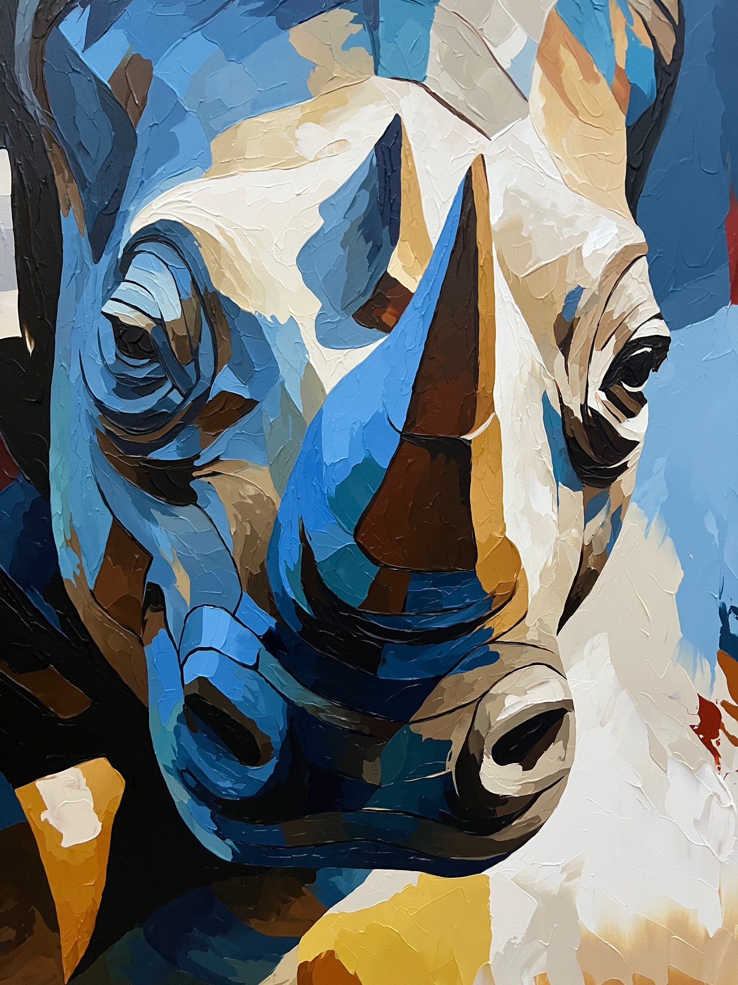 A Gentle Giant - 140x100 cm