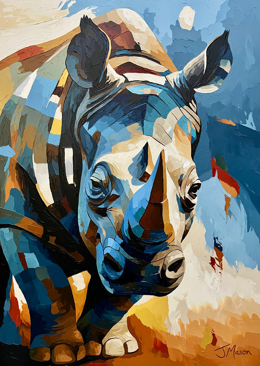 A Gentle Giant - 140x100 cm