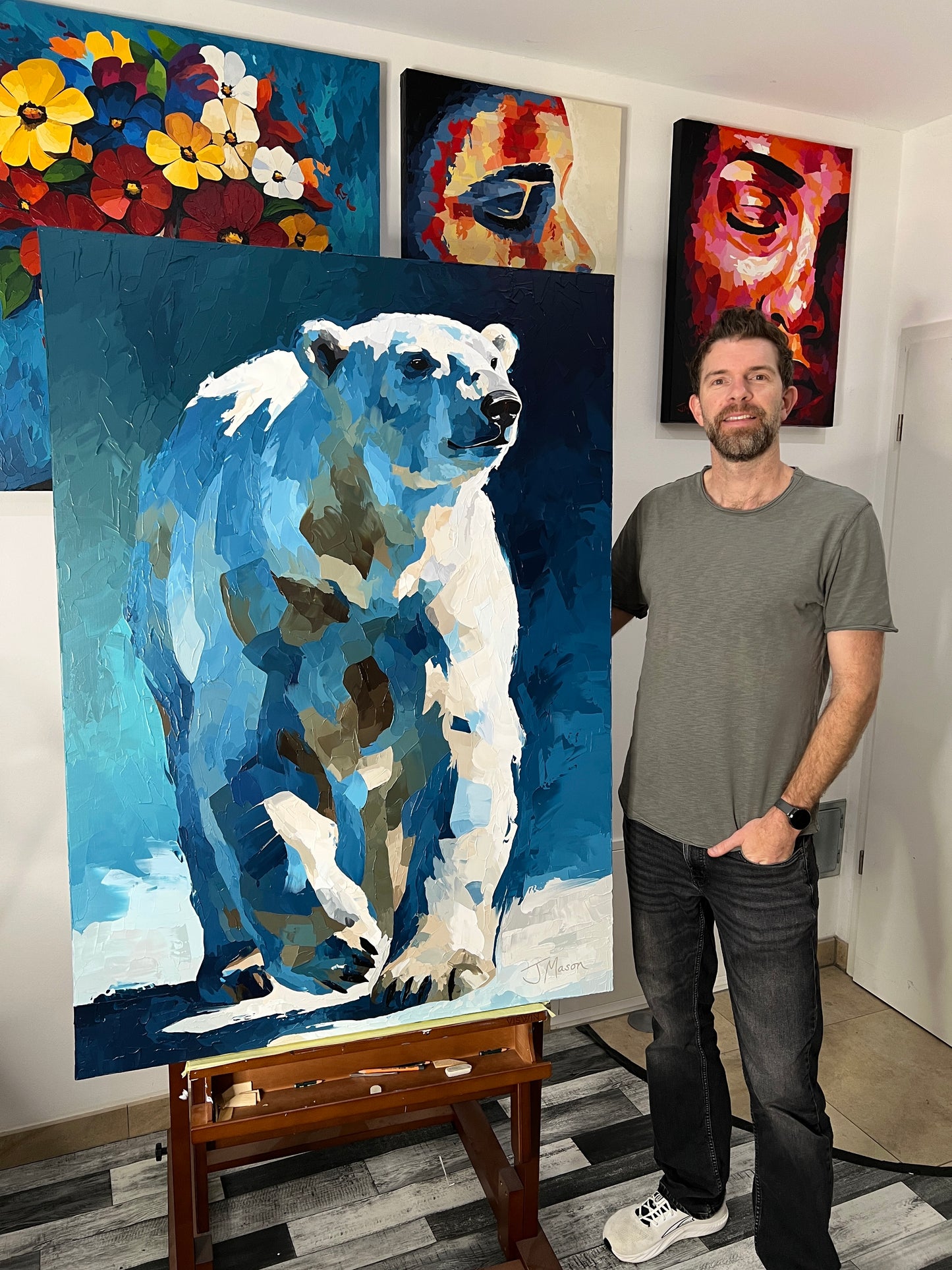Icebound - 140x100 cm
