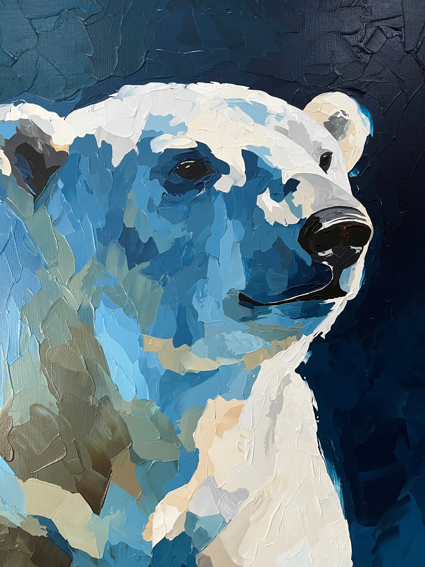 Icebound - 140x100 cm
