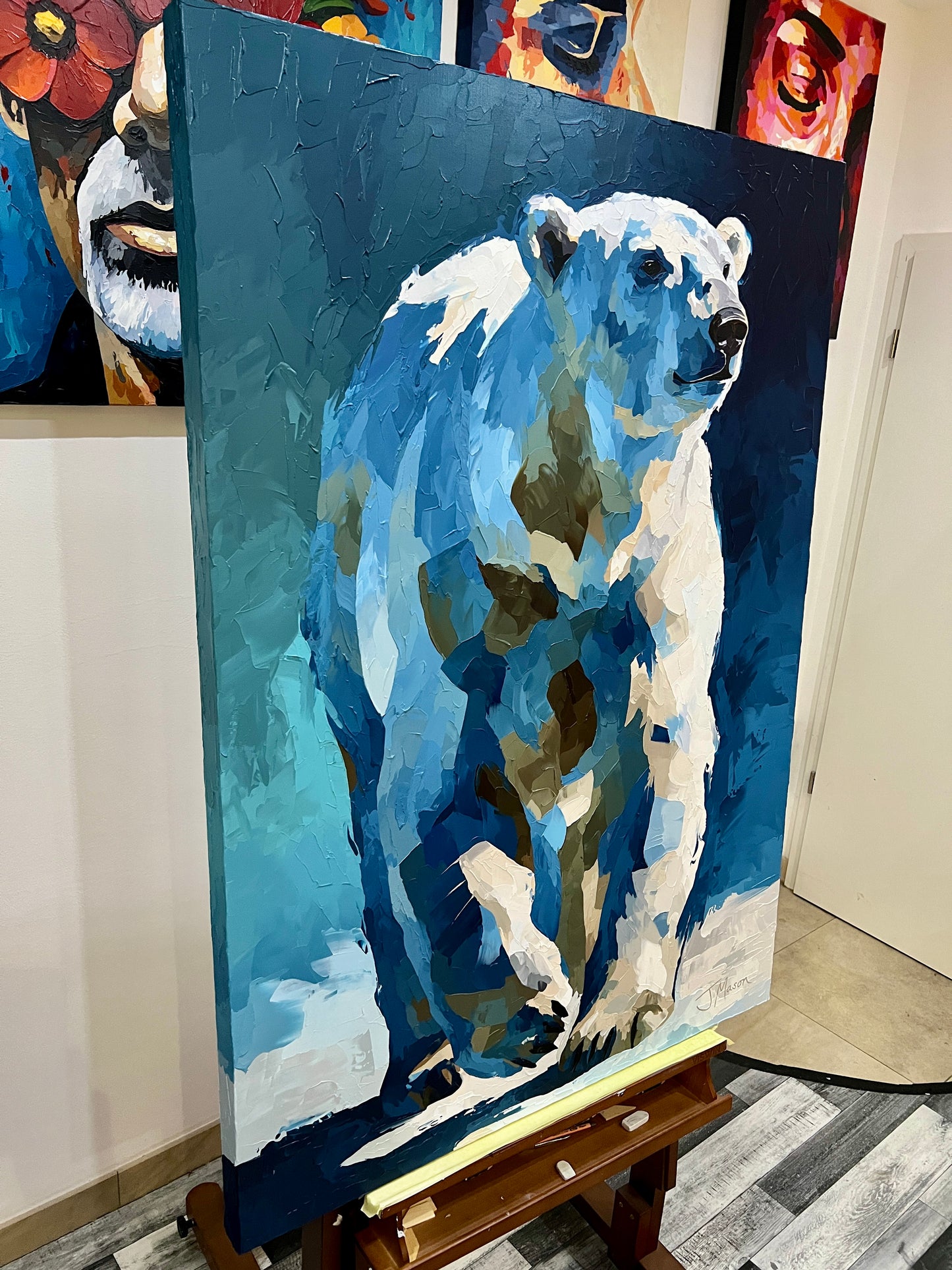 Icebound - 140x100 cm
