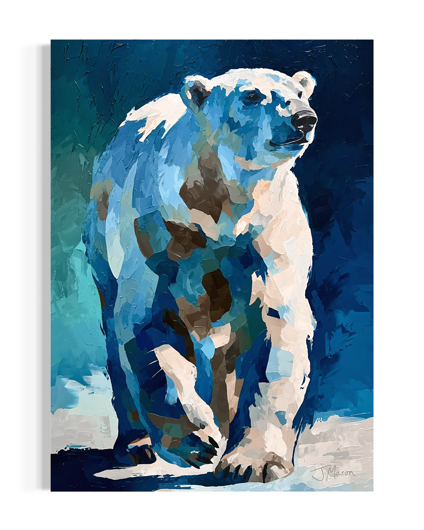 Icebound - 140x100 cm
