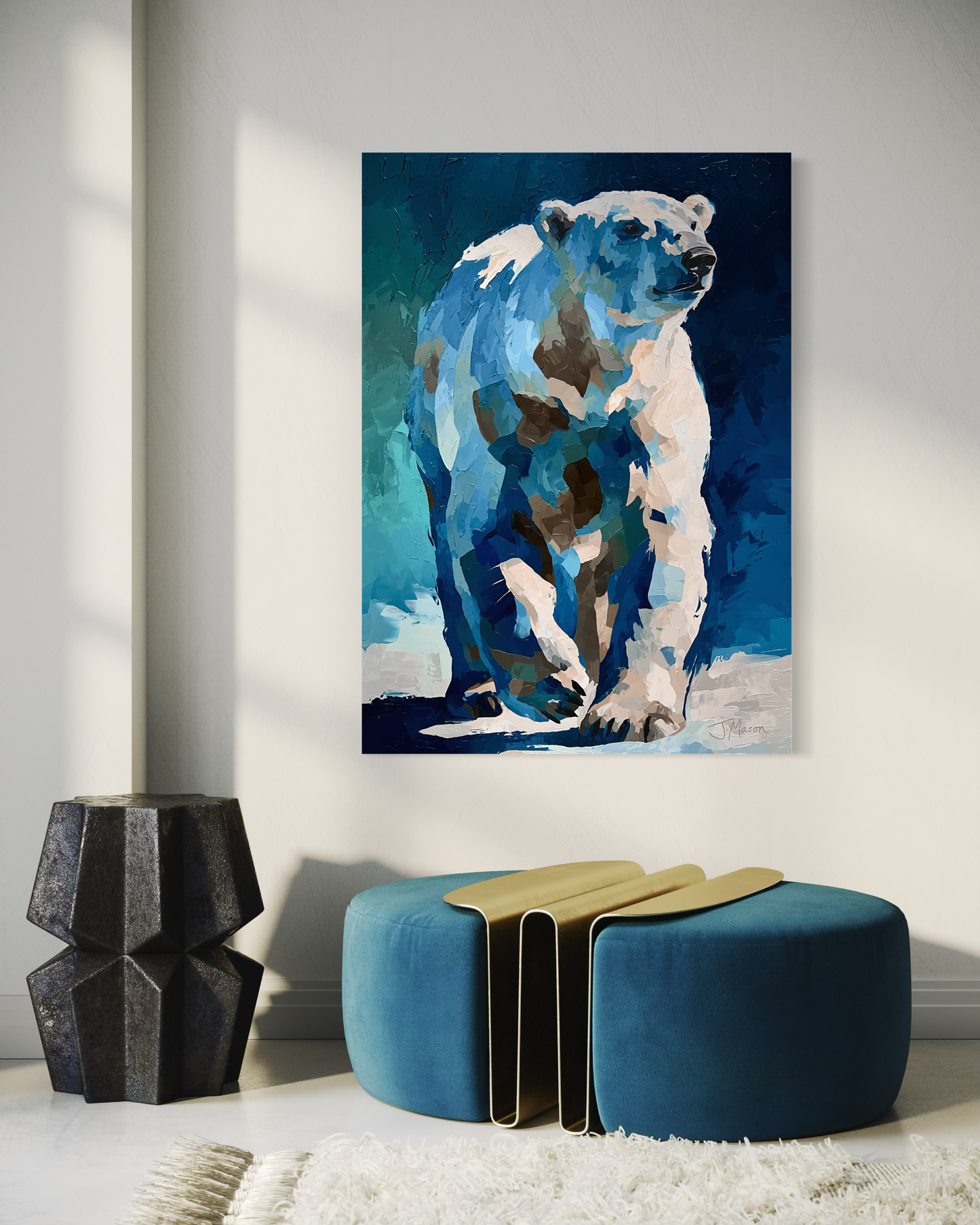 Icebound - 140x100 cm
