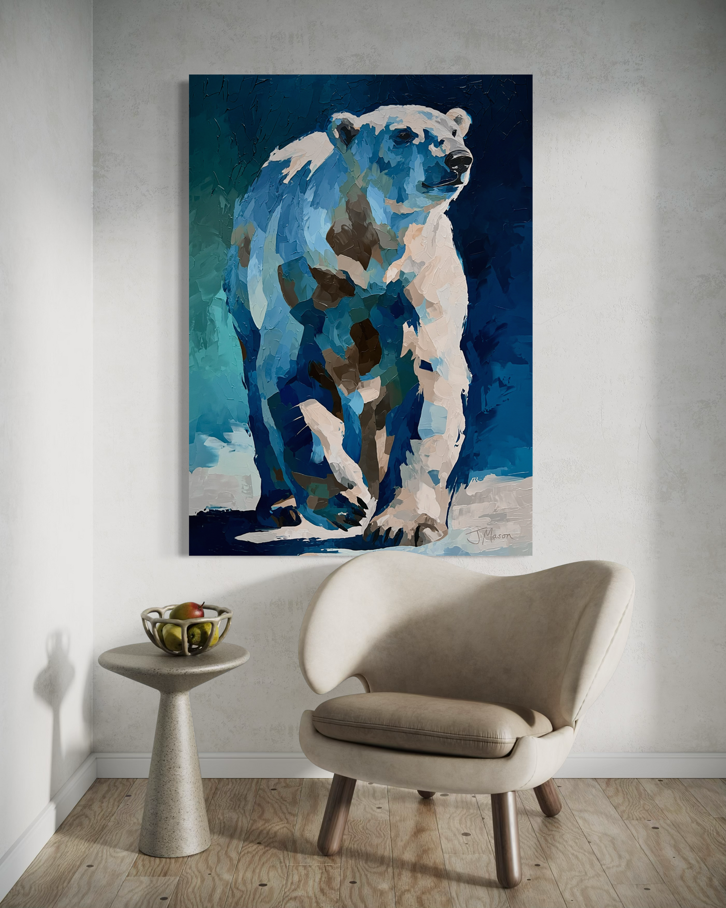 Icebound - 140x100 cm