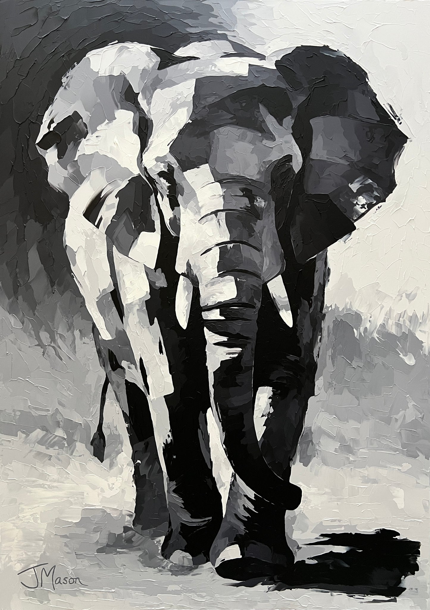 Where Giants Walk - 140x100 cm