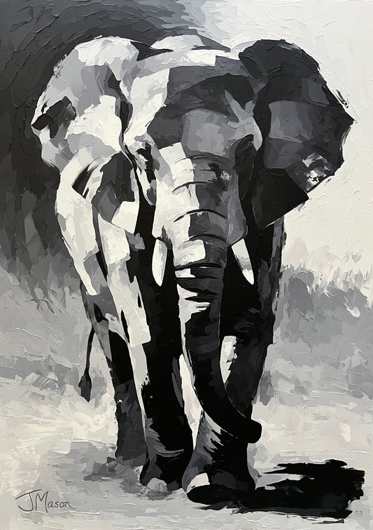 Where Giants Walk - 140x100 cm