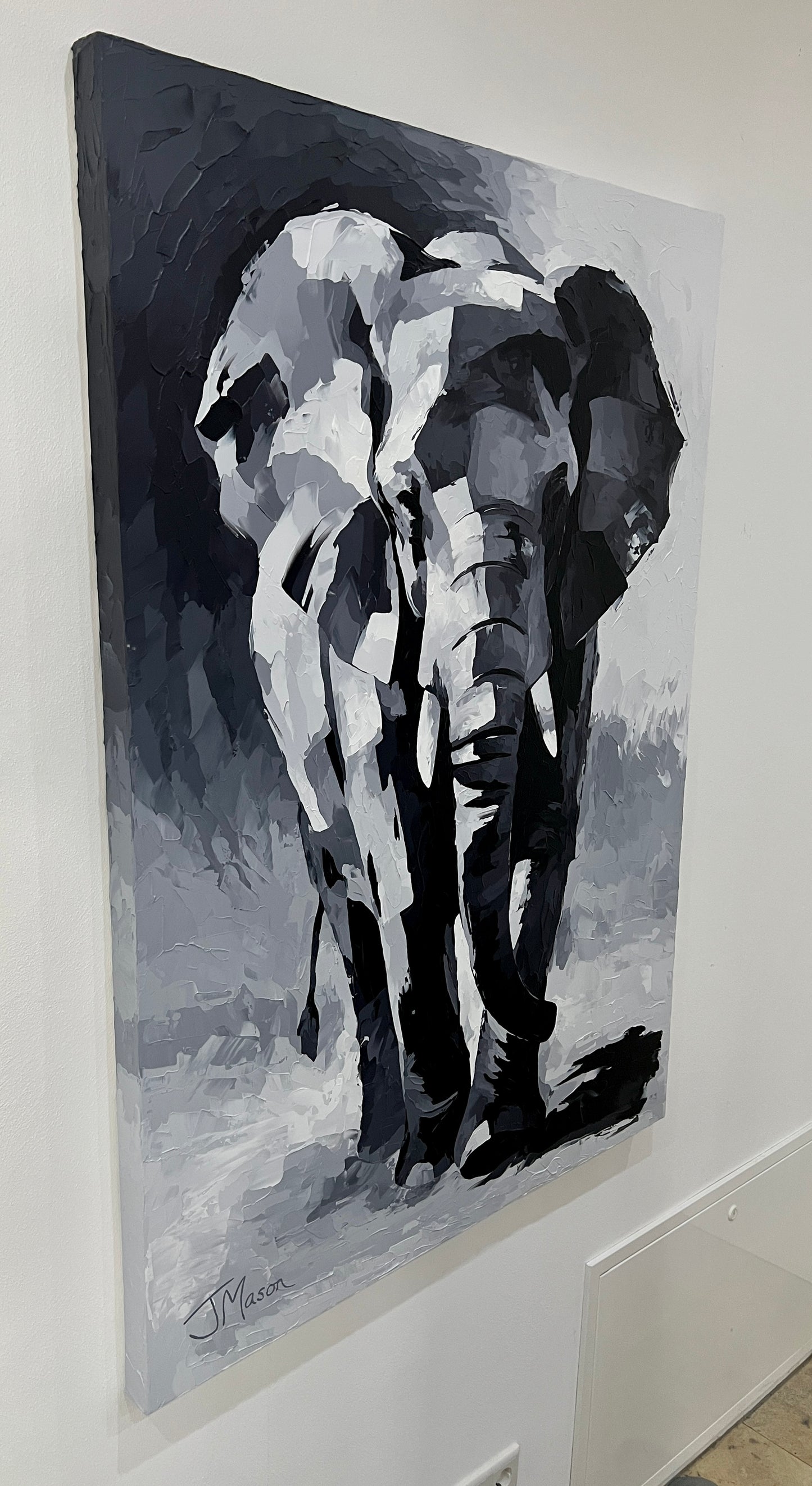 Where Giants Walk - 140x100 cm