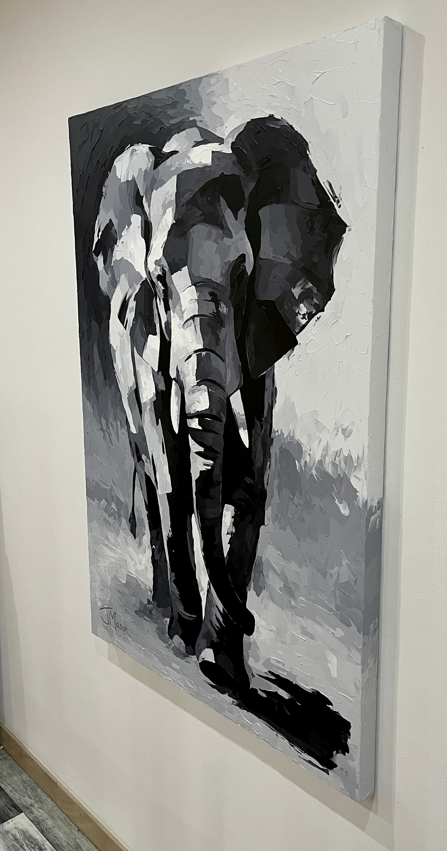 Where Giants Walk - 140x100 cm