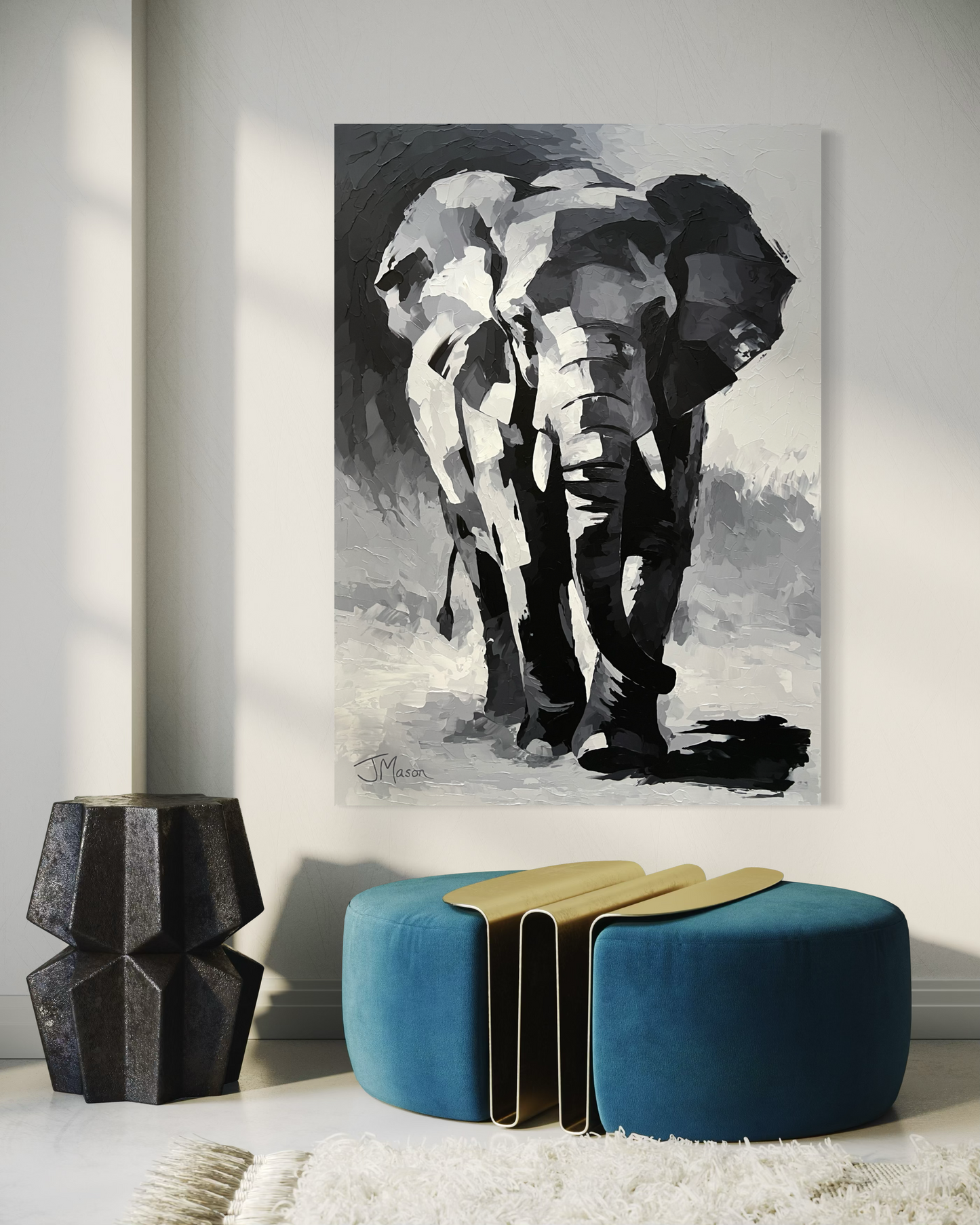 Where Giants Walk - 140x100 cm