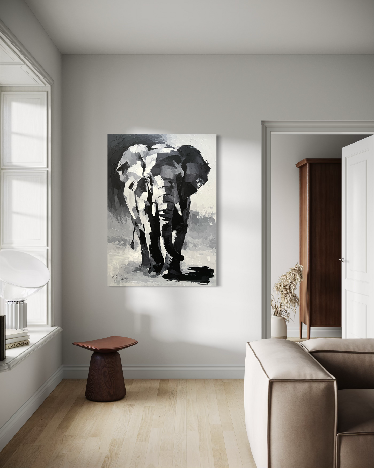 Where Giants Walk - 140x100 cm