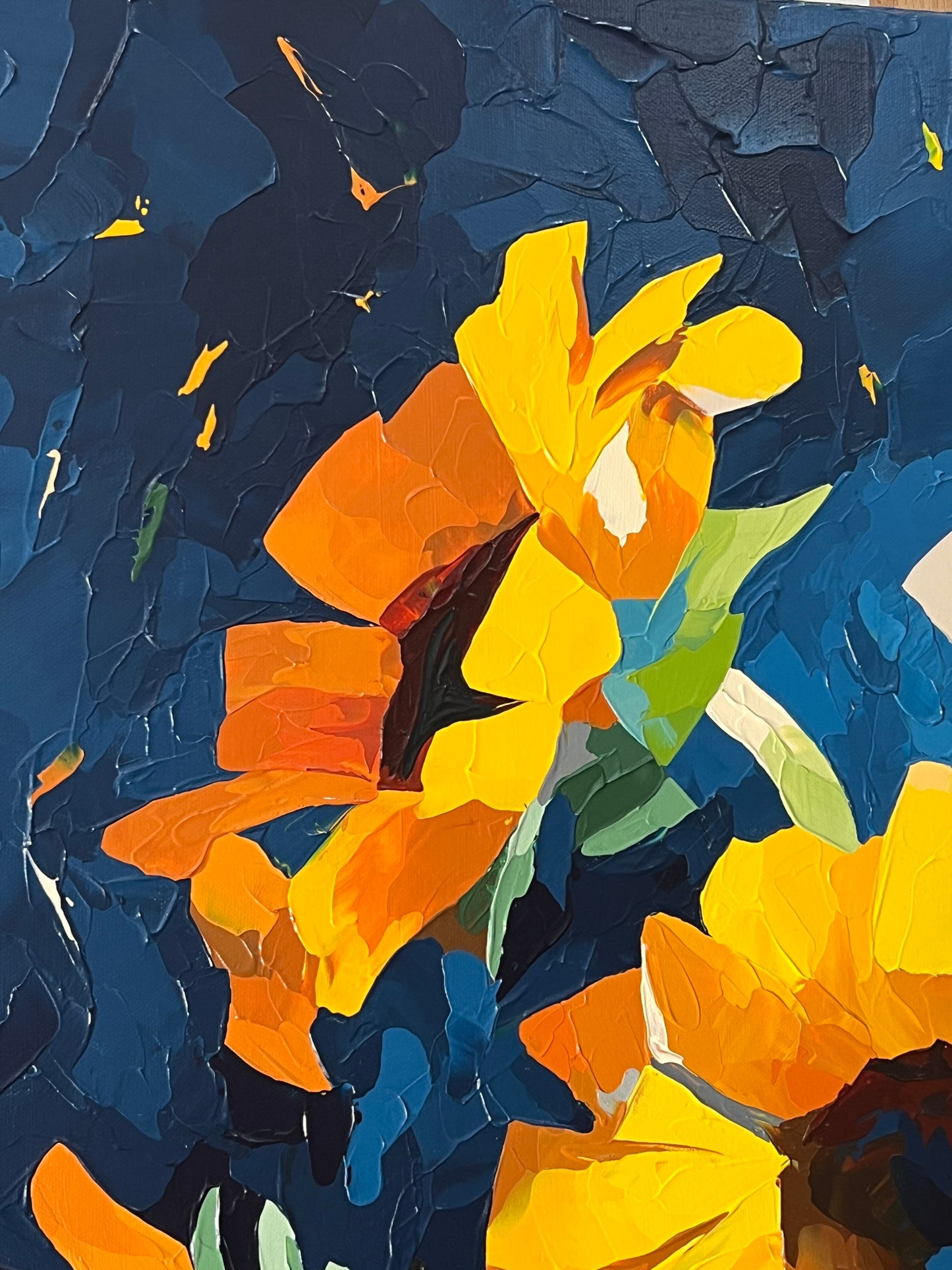 Sunflowers - 100x80 cm