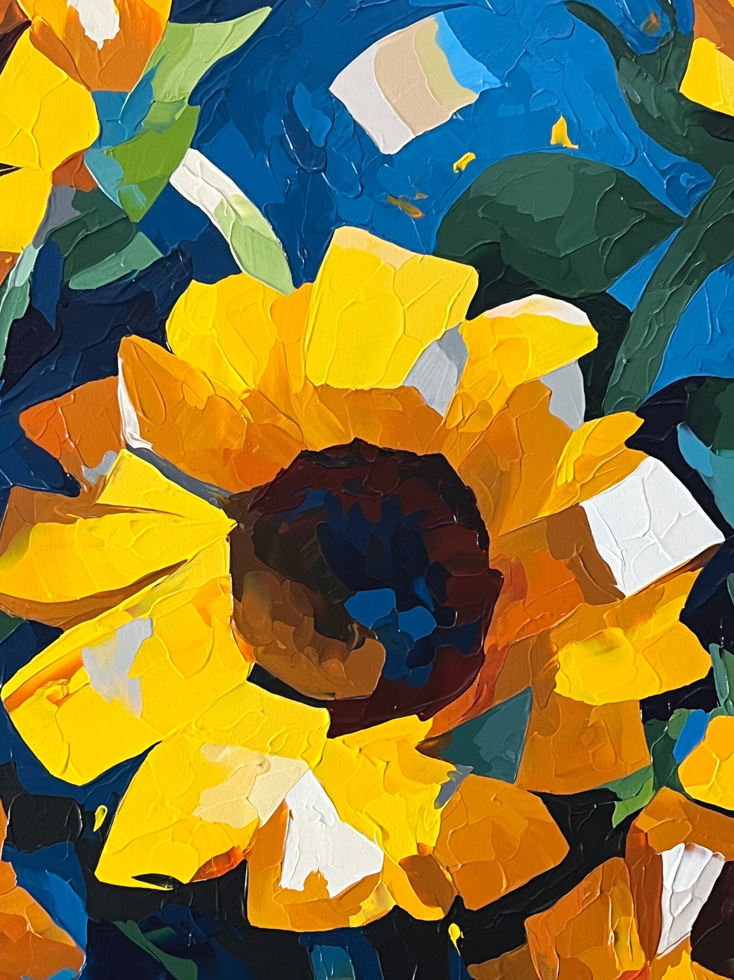 Sunflowers - 100x80 cm