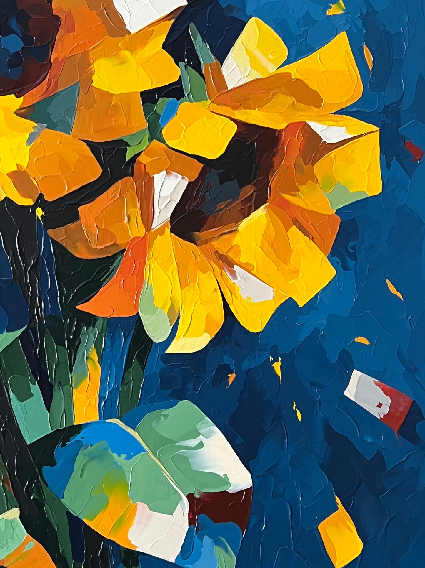 Sunflowers - 100x80 cm
