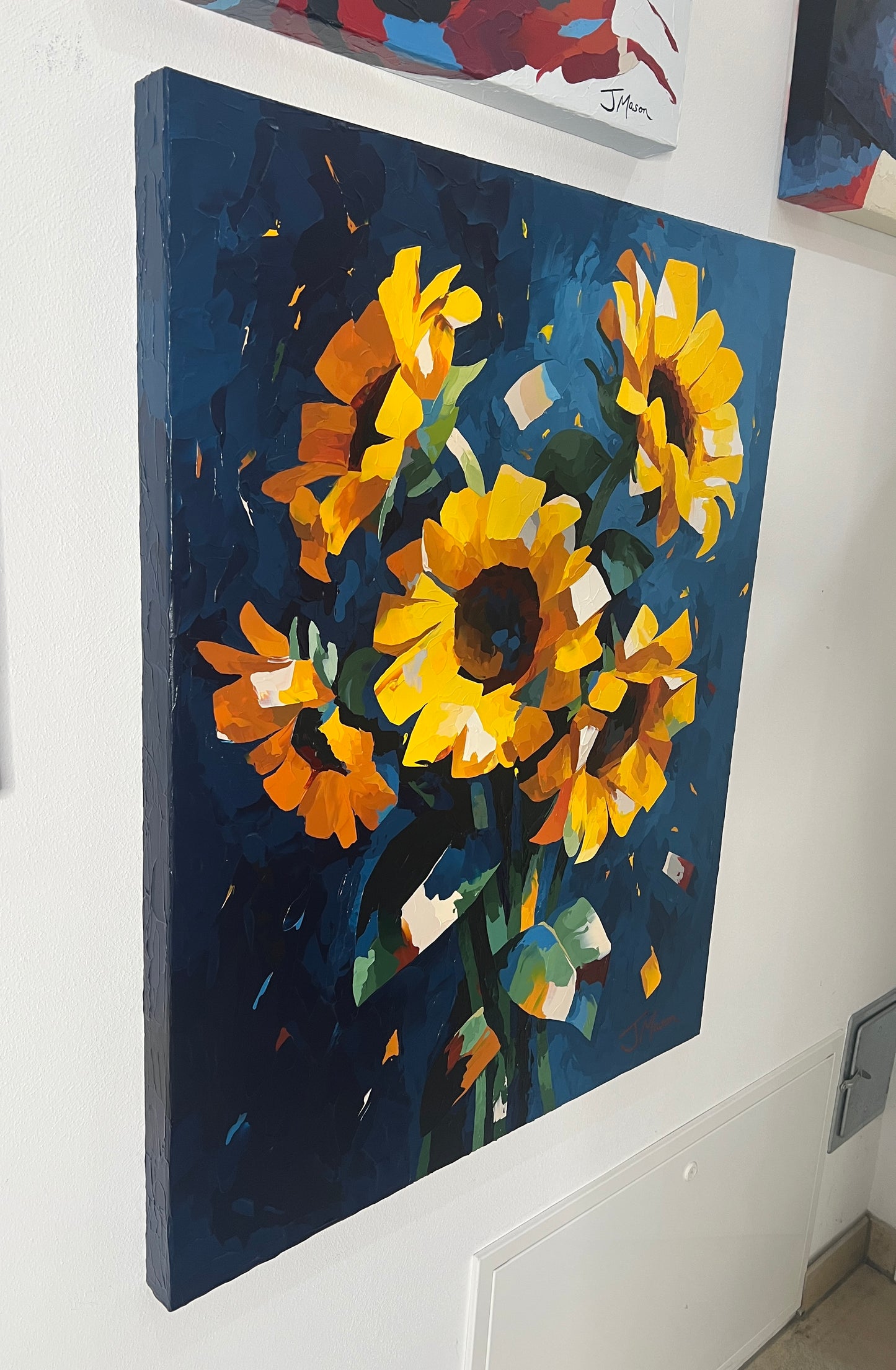 Sunflowers - 100x80 cm