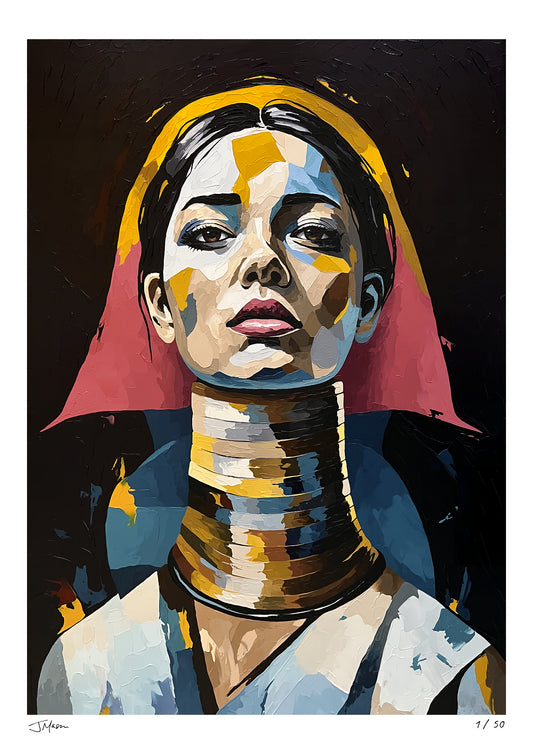 Portrait of a Kayan Woman